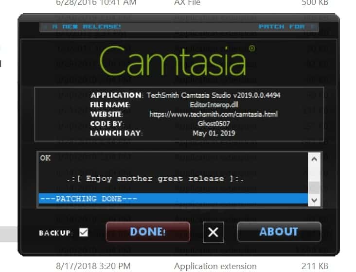 techsmith camtasia studio 2019