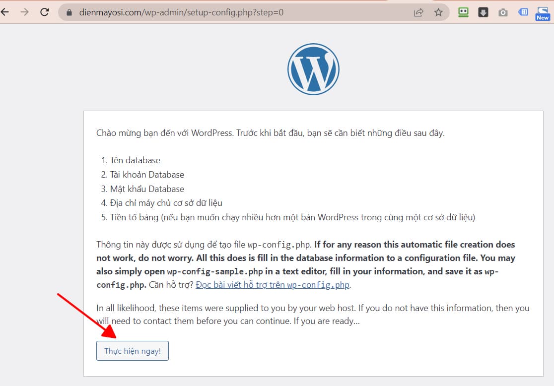 Cài đặt wordpress lên hosting Hawk Host