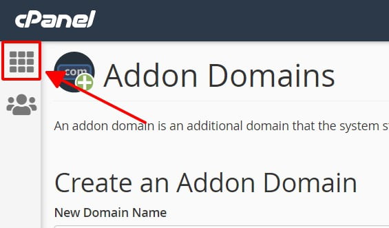 Quay lại bảng điều khiển cPanel hosting Hawk Host
