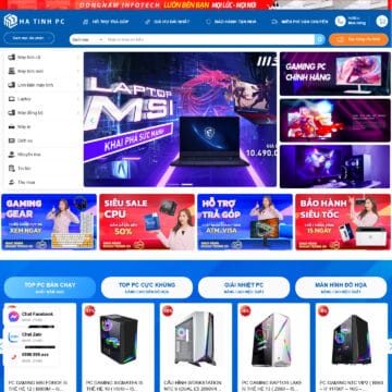 Theme WordPress bán máy tính 07