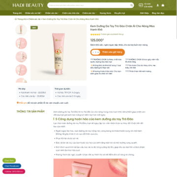 Theme WordPress mỹ phẩm 20