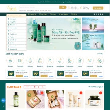 Theme wordpress mỹ phẩm 22