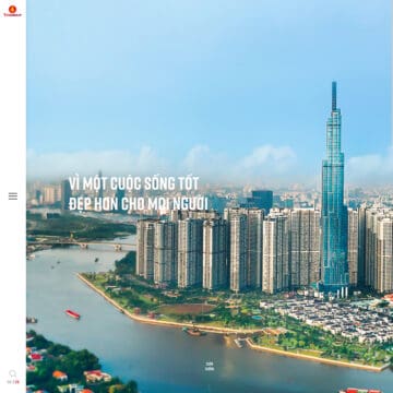 Theme wordpress Tập đoàn Vingroup