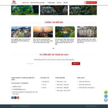 Theme wordpress nhà xe khách