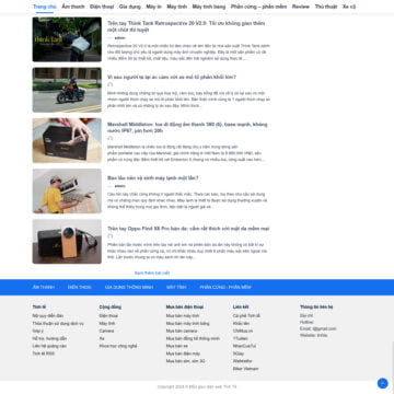 Theme wordpress tin tức