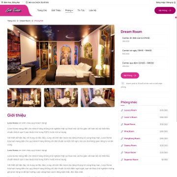 Theme wordpress đặt phòng khách sạn theo giờ