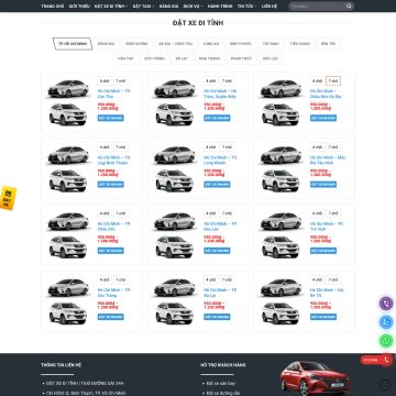 Theme wordpress tổng đài taxi