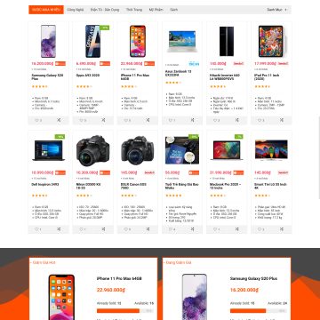 Theme wordpress web so sánh, tiếp thị liên kết, so sánh giá, affiliate, mã giảm giá