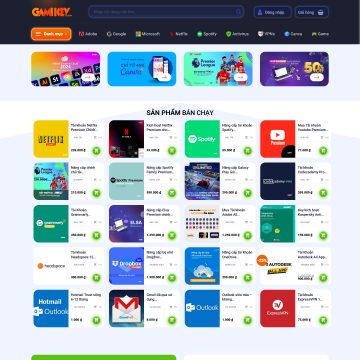 Theme wordpress bán sản phẩm Digital
